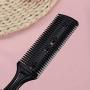 FRCOLOR Hair Cutter Comb Double Side Haircut Scissors Hair Cutting Razor Comb for Both Long and Short Hair(Black) FRCOLOR Hair Cutter Comb Double Side Haircut Scissors Hair Cutting Razor Comb for Both Long and Short Hair(Black)