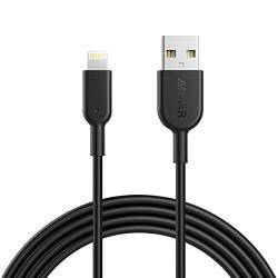 Anker Powerline II Lightning Cable (6ft), MFi Certified for iPhone 11 / XS/XS Max/XR/X / 8/8 Plus / 7/7 Plus / 6/6 Plus