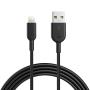 Anker Powerline II Lightning Cable (6ft), MFi Certified for iPhone 11 / XS/XS Max/XR/X / 8/8 Plus / 7/7 Plus / 6/6 Plus