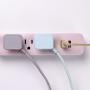 Globe Electric - 78257 Designer Series Power Strip, Rose 3 Outlet