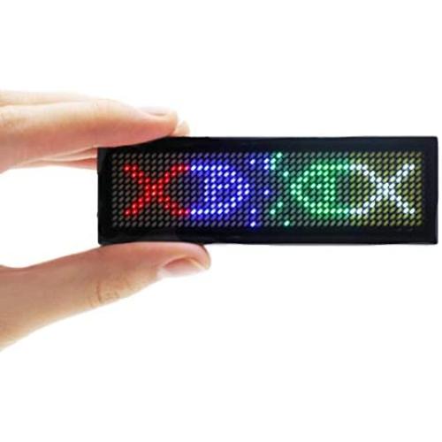 VBLab Four Colors Wireless Bluetooth LED Name Badge (Multicolored)