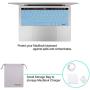 MOSISO Compatible with MacBook Pro 15 inch Case 2019 2018 2017 2016 Release A1990 A1707 with Touch Bar, Plastic Hard Shell Case & Keyboard Cover & Screen Protector & Storage Bag, Airy Blue MOSISO Compatible with MacBook Pro 15 inch Case 2019 2018 2017 2016 Release A1990 A1707 with Touch Bar, Plastic Hard Shell Case & Keyboard Cover & Screen Protector & Storage Bag, Airy Blue