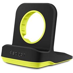 Spigen S350 Designed for Apple Watch Stand for 44mm/40mm Series 6/SE/5/4 and 42mm/38mm Series 3/2/1 - Volt Black