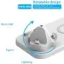Sowsusui Wireless Charger, 6 in 1 Wireless Fast Charging Station for Apple Watch/AirPods Pro/iPhone 12 Series/SE 2020/iPhone X/XS/XS Max/XR/8/8 Plus/iPhone 11/11 Pro/11 Pro Max Samsung S20/S10 Sowsusui Wireless Charger, 6 in 1 Wireless Fast Charging Station for Apple Watch/AirPods Pro/iPhone 12 Series/SE 2020/iPhone X/XS/XS Max/XR/8/8 Plus/iPhone 11/11 Pro/11 Pro Max Samsung S20/S10
