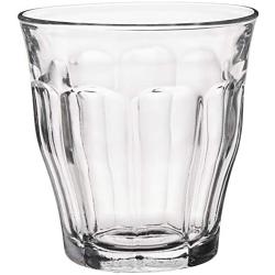 Duralex, Clear 25 cl Picardie Tumbler, Pack of 6, Glass, 8-3/4-Ounce