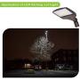 LED Parking Lot Lighting 200W, 27000LM (135LM/W) 5000K Daylight LED Parking Lot Lights with Dusk to Dawn Photocell,[750W HPS Equiv.] Adjustable LED Shoebox Area Light, Slip Fitter Mount