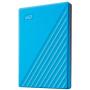 WD 1TB My Passport Portable External Hard Drive, Blue - WDBYVG0010BBL-WESN