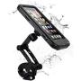 Waterproof Bike Phone Mount, Adjustable Motorcycle Phone Mount Phone Bag for iPhone 11 Pro Max 11/SE/XR/XS Max/8/7 Plus, Galaxy S20/ S10 Note 10 and More