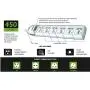 KRIEGER Universal Power Strip AC 220-240V Surge Protector With Heavy Duty German Schuko Plug For Computer, Printers, 6 Universal AC Outlets - Type E/F
