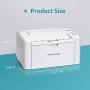 Wireless Black and White Laser Printer with Mobile Printing for Home Use and School Student, Pantum P2502W