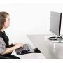VIVO Adjustable Computer Keyboard & Mouse Platform Tray Ergonomic Under Table Desk Mount Drawer Underdesk Shelf (MOUNT-KB03B)