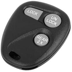X AUTOHAUX Replacement Keyless Entry Remote Car Key Fob 315Mhz ABO1502T for Chevrolet Express 1500 3500 1999-2002