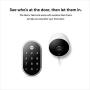 Google Nest x Yale Lock - Tamper-Proof Smart Lock for Keyless Entry - Keypad Deadbolt Lock for Front Door - Works with Nest Secure Alarm System - Polished Brass