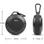 Bluetooth Speaker, MIFA F10 Portable Speaker with Enhanced 3D Stereo Bass Sound, IP56 Dustproof Waterproof, 10-Hour Playtime, Built-in Mic, Micro SD Card Slot, USB Audio Input