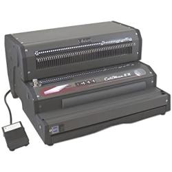 Akilies CoilMac-EX41+ Plus Coil Binding Machine, Electric Oval Hole Punch & Inserter 4:1