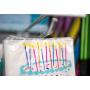 Adhesive Hooked Hang Tags Heavy Duty Retail J Hook Tabs Clear (1000ct.)