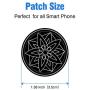 Mount Metal Plate 5 Pack, Universal Metal Disc Replacement with Strong Adhesive for Magnetic Cell Phone Car Mount GPS Holder 5 Round