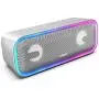 DOSS SoundBox Pro+ Wireless Bluetooth Speaker with 24W Impressive Sound, Booming Bass, Wireless Stereo Pairing, Mixed Colors Lights, IPX5 Waterproof, 15 Hrs Battery Life, 66 ft Bluetooth Range -Grey