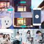FRANKEVER Smart Plug, Smart outlets, No Hub Required, Wi-Fi Smart Mini Socket Outlet Compatible, Compatible with Alexa, Google Home and IFTTT 2 Pack