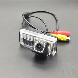 LEDs Car Rear View Camera for Toyota Reiz/Mark X MarkX/Toyota Prius/Toyota Land Cruiser LC100 LC120 LC200 Prado & HD CCD Night Vision Waterproof and Shockproof Reversing Backup Camera (12 LED)