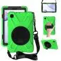 ZenRich Galaxy Tab A 8.4 Case (2020), SM-T307/SM-T307U Case with Kickstand Hand Strap and Shoulder Strap zenrich Heavy Duty Shockproof Case for Samsung Galaxy Tab A 8.4 T307 Verizon /Sprint (Green