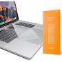 UPPERCASE GhostCover Premium Ultra Thin Keyboard Protector Compatible with MacBook Pro with Touch Bar 13'' and 15'' (2016 2017 2018 2019, Apple Model Number A1706, A1707, A1989, A1990, A2159)