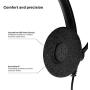 Sennheiser SC 30 USB CTRL (505548) - Single-Sided Business Headset | For Unified Communications | with HD Sound, Noise-Cancelling Microphone, & USB Connector (Black)