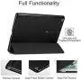 ESR Yippee Trifold Smart Case for iPad 9.7 2018/2017 [A1822, A1823,A1893,A1954](Not for iPad 10.2), Lightweight Cover with Auto Sleep/Wake, Hard Back Cover for iPad 5th/6th Gen ,Black