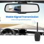 AUTO-VOX T1400 Upgrade Wireless Backup Camera Kit, Easy Installation with No Wiring, No Interference, OEM Look with IP 68 Waterproof Super Night Vision Rear View Camera