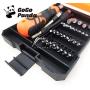 Screwdriver 33 in 1 Precision Screwdriver Set with Tweezer Solf extension bar for Digital electronic products Tap screwdriver - (Color: 8160)