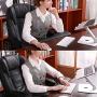 FUZADEL Desk Extender Ergonomic Keyboard Shelf Elbow Rest for Desk Keyboard Tray Armrest Wrist Rest Keyboard Mount Under Desktop Keyboard Tray