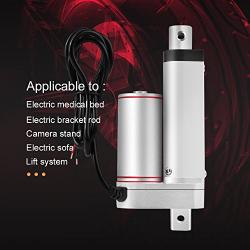50mm Stroke Linear Actuator 24V High Duty 750N Electric Straight Line Linear Motion Actuators with Mounting Brackets