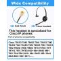 Sinseng Cisco Phones Headset with rj9, Office Phone Headset with Noise canceling Microphone for Desk Phones, Call Center Headphones for Cisco IP Phone 7841 7942G 8841 7931G 7940 7941G 7945G 7960 7961
