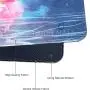 Timor Professional Gaming Mouse Pad, Custom Design Stitched Edges Waterproof Non-Slip Rubber Base Mousepad Great for Laptop, Computer & PC (90x40 shiziA10)