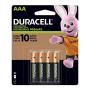 Duracell Rechargeable StayCharged AAA Batteries, 4 Count ( Packaging May Vary)