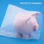 Fuxury Bubble Pouches 7.5x7.5 Inch,2 Rolls 50 Packs Total Bubble Cushioning Wrap Pouch Bag Roll Bubble Bags Pouches
