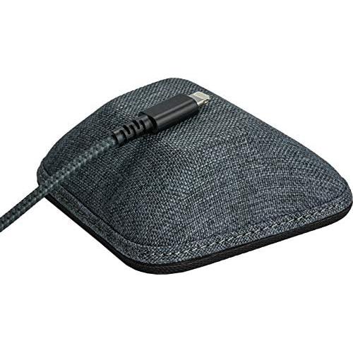 Smartish Cable Wrangler - Magnetic Cable Manager & Cord Organizer for Desk or Nightstand (Silk) - No. 2 Pencil Gray