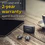 Jabra Elite 75t Earbuds – True Wireless Earbuds with Charging Case, Titanium Black – Active Noise Cancelling Bluetooth Earbuds with a Comfortable, Secure Fit, Long Battery Life, Great Sound