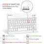 Fintie Keyboard Case for iPad 9.7 2018/2017 / iPad Air 2 / iPad Air - Slim Shell Stand Cover w/Magnetically Detachable Wireless Bluetooth Keyboard for iPad 6th / 5th Gen, Gray