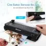 5 in 1 Blusmart Laminator Set, A4, Trimmer, Corner Rounder, 20 Laminating Pouches, Photo Frames, Black