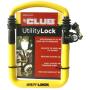 The Club UTL810 Utility Lock, Yellow