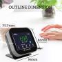 GZAIR Model 2 Indoor CO2 Meter, Temperature and Relative Humidity Carbon Dioxide Detector, Air Quality Monitor, NDIR Channel Sensor, Data Logger, 0~9999ppm Range