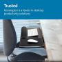 Kensington 60718 Adjustable Keyboard Platform with SmartFit System, 21-1/4w x 10d, Black