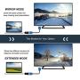 HDMI to VGA, Benfei Compact Gold-Plated HDMI to VGA Adapter (Male to Female) Compatible for Computer, Desktop, Laptop, PC, Monitor, Projector, Raspberry Pi, Roku, Xbox, PS4, MacBook, Mac Mini and More