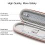 Koonice Premium Pencil Holder Case fits Apple Pencil 1 and 2 (Rose Gold)