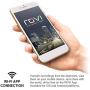 Rovi CL-6001 Magnetic Mount 1080p Full HD High Definition Panoramic Car Dash Camera Recorder with 1.5 Inch Wide Screen Wi-Fi, GPS, Loop Video Recording, Impact Detection and 360 Degree Rotation