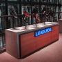Leadleds K1696B Blue LED Sign Board Display Text Images Day Time, Fast Programmable By PC Software, Indoor Use for Storefront, Business, Car Windows, Bar