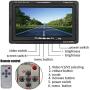 Camecho RC 12V 24V Car Backup Camera Rear View Wireless IR Night Vision Backup Camera Waterproof Kit + 7'' TFT LCD Monitor Parking Assistance System for Truck/Van/Caravan/Trailers/Camper