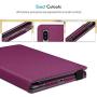 Fintie Keyboard Case for Samsung Galaxy Tab S6 10.5'' 2019 (Model SM-T860/T865/T867), [Patented S Pen Slot Design] Folio Stand Cover with Removable Wireless Bluetooth Keyboard, Purple