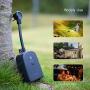 Outdoor Smart Plug, TECKIN Outdoor Wi-Fi Outlet with 2 Sockets, Compatible with SmartThings, Alexa, Google Home, Wireless Remote Control/Timer by Smartphone, IP44 Waterproof, FCC/RoHS Certified
